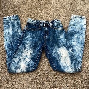 Joes Acid Wash Stretchy Skinny Jeans